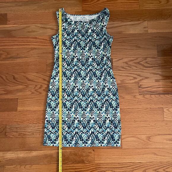 Title Nine Drape Neck Dress Womens XS Lightweight Stretch Casual Summer Travel - Picture 7 of 7